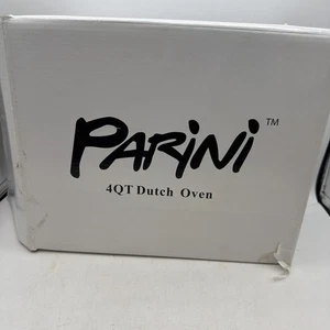 Parini Dutch Oven Gusseisen 4 Quart Kochgeschirr Neu im Karton - Bild 1 von 9