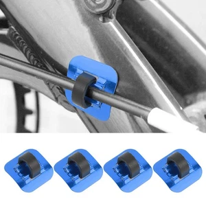CANSUCC 4 Stück Fahrradbremskabel-Rohrführung Schalthebeladapter Fahrradrah 1C7W - Bild 1 von 9