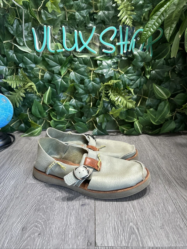 Zapatos Satorisan Benirras Cuero Premium Verde Talla 7, 38 EUR Foto 1 de 4