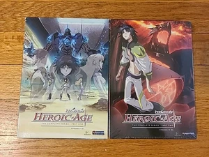 The Heroic Age The Complete Anime Series  Part One 1 & Two 2 DVD Set - Picture 1 of 2