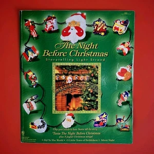 NUEVO DE COLECCIÓN Trendmasters La noche antes de Navidad narración de cuentos música hilo ligero  - Imagen 1 de 24