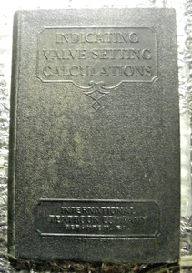Industrial Textbook Company 500 1929 Indicating Vale Setting Calculations - Bild 1 von 5