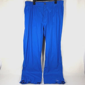 Columbia PFG Blue Nylon Windbreaker Pants Omni-Shade Fishing Mens XL - Picture 1 of 20