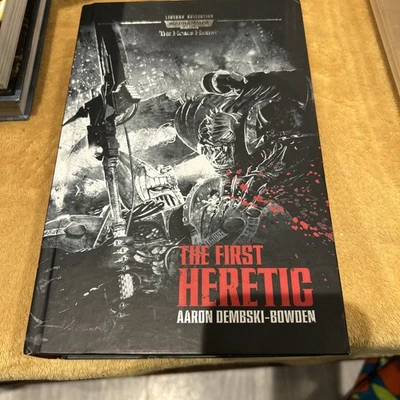 Aaron Dembski Bowden The First Heretic Warhammer Hardback Book - Image 1 of 4