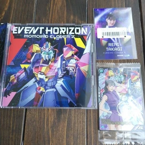 Momoclo Arsenal Base Z Gundam First-Time Limited Bonus Signed By Saki Ayaka - Picture 1 of 4