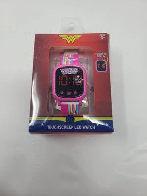 Brand New "DC Wonder Woman LED Digital Touch Screen Watch" (LED Touchscreen) - Image 1 of 2