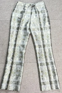 Alexander Mcqueen Vtg Women's Fodera Lined Silk Blend Pants Size 38 - Picture 1 of 12