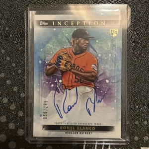 2024 Topps Inception verde novato Ronel Blanco automático #/299 BRES-RB - Imagen 1 de 2