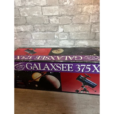 VTG Tasco GALAXSEE 375X 1997 Telescope - Vintage Astronomy Scope - Image 1 of 4