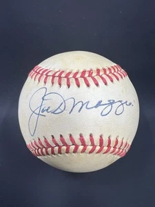 Joe DiMaggio Signed Rawlings American League Baseball JSA LOA New York Yankees - Picture 1 of 3