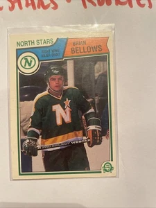 1983-84 O-Pee-Chee !! Brian Bellows Rookie Minnesota North Stars #167 - Picture 1 of 6