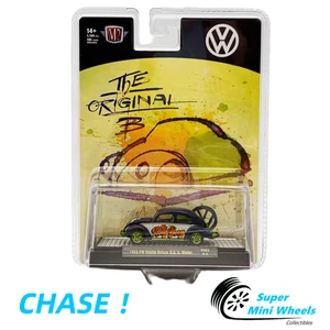 CHASE ! M2 Machines 1:64 1953 Volkswagen Beetle Deluxe ” The Slug Bug” Edition - Picture 1 of 2