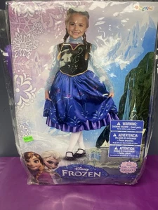 DISNEY FROZEN ANNA NIÑA NIÑO DISFRAZ HALLOWEEN PEQUEÑO - Imagen 1 de 4