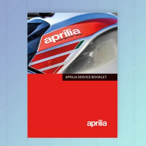 Aprilia Motorrad Scheckheft leer - Bild 1 von 3