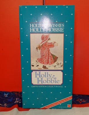 Vintage (1990) Holly Hobbie 14.5 in. Holiday Wishes Doll by Mattel - Image 1 of 2