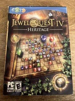 Jewel Quest IV Heritage Pc Cd-ROM Video Game E-Everyone  - Image 1 of 4