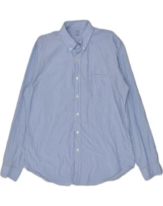 J. Camisa grande de algodón azul MA15 CREW para hombre - Imagen 1 de 4