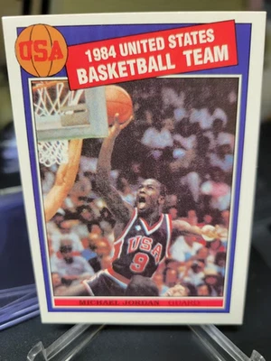 1984 Missing Link Productions Michael Jordan time de basquete dos Estados Unidos EUA - Imagem 1 de 2