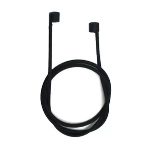 Black Anti-Lost Strap for AirPods 1 /2 / Pro Earphone Silicone Lanyard Neck Cord - Picture 1 of 2