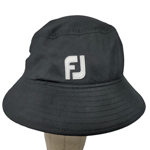 Foot Joy Dry Joys Men's Bucket Hat Black Size L Embroidered Indy 500 Club Logo