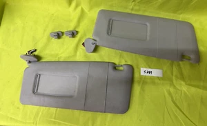 2001-03 BMW 525i SUNVISORS SET OF 2 ILLUMINATED MIRRORS RIGHT & LEFT SIDES OEM - Bild 1 von 4