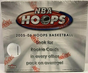 2005/06 FLEER HOOPS NBA BASKETBALL HOBBY BOX 24 PACKS CHRIS PAUL RC NEW SEALED - Picture 1 of 6