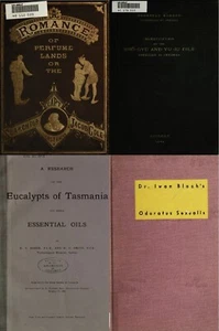 Perfume Perfumery Fragrance Essential Oils Scent Olfaction - 88 Old Books on DVD - Picture 1 of 12