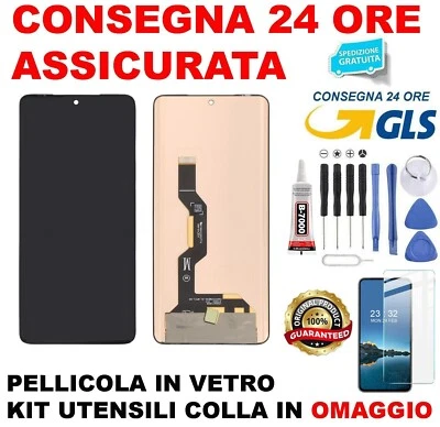 DISPLAY AMOLED ORIGINALE MOTOROLA MOTO EDGE 50 FUSION XT2429-2  TOUCH VETRO LCD - Image 1 of 2