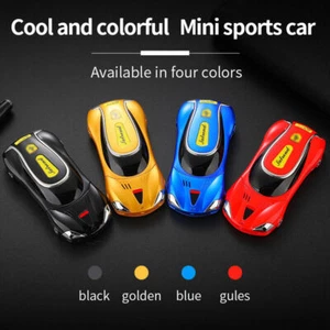 Bluetooth Unlocked Small Mini Cool Sport Car Mobile Cell Phones For Student Kids - Picture 1 of 11