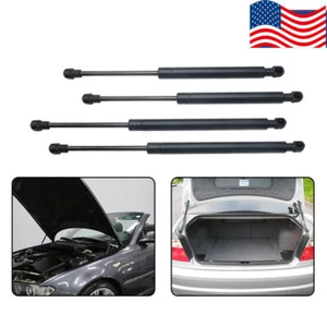 4Pcs For BMW 325Ci Base Convertible 2001-06 Front Hoods & Rear Trunks Gas Struts - Picture 1 of 19