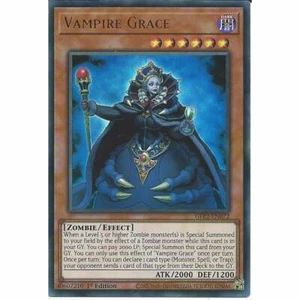 Vampire Grace GFP2-EN072 1ª Edición Ultra Raro: YuGiOh Juego de Cartas Coleccionables TCG - Imagen 1 de 3