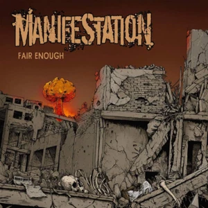 MANIFESTATION - FAIR ENOUGH (LP) NEU Hardcore ltd green 2018 old school rykers - Picture 1 of 1