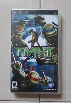 Sony PSP TMNT Teenage Mutant Ninja Turtles 2007 Used Game Complete With Manual - Image 1 of 4
