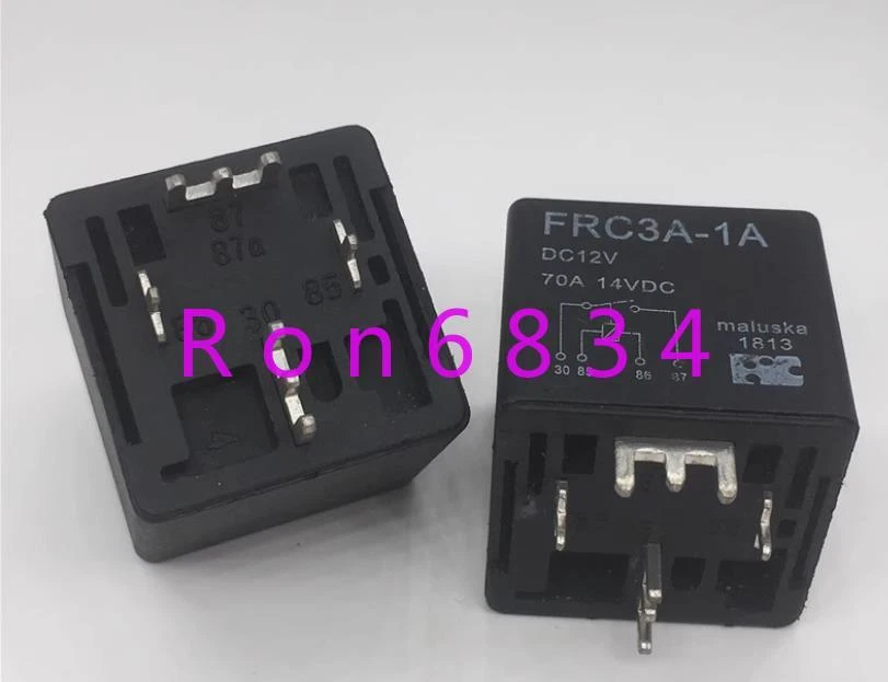 2pcs used Ford FRC3A-1A DC12V 70A 4-pin relay - Image 1 of 1
