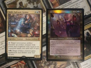 MTG Sidri, Galvanic Genius / Urza, Chief Artificer Commander EDH 100 Card Deck - Picture 1 of 9