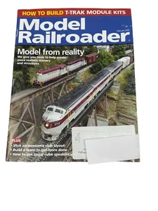 Revista Model Railroader Febrero 2025 Modelo de herramientas de realidad 74 páginas NUEVO - Imagen 1 de 4