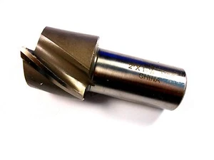 Single End Mill 2" HSS 2FL 1-1/4" x 1-5/8" x 4-1/8" - Picture 1 of 2