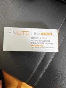Enlite EN-SC60 Dimmable Electronic Transformer 20-60w/Va - Picture 1 of 3