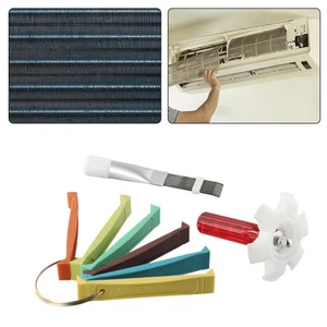 Comb Fin Comb Tool Set Fin Cleaning Brush Kit Set Stainless Steel + ABS - Picture 1 of 12