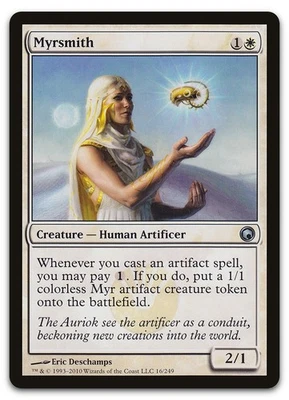 Myrsmith #16 (LP) Scars of Mirrodin SOM Magic MTG - Image 1 of 2