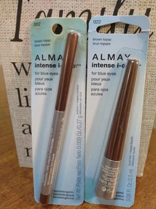 Almay Intense I Color Eyeliner 002 & Liquid Liner 022 Brown Topaz NIP NOS - Picture 1 of 6