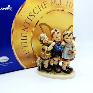 Hummel Goebel 369 Follow The Leader Porcelain Figurine 7" TMK 6 Vintage - Picture 1 of 8