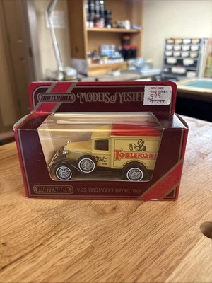 Matchbox Models of Yesteryear Y21 1930 Model A Ford Van Toblerone MIB - Image 1 of 4