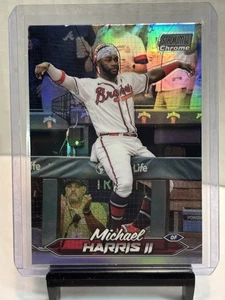 Michael Harris II 2024 Topps Stadium Club refractor cromado #17 Atlanta Braves - Imagen 1 de 2
