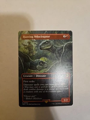 Hunting Velociraptor (Borderless) Universes Beyond: Jurassic Pikachu World... - Image 1 of 2