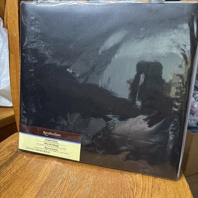 "ÁLBUM DE RECORTES Recuerdos 12x12"" 10 páginas negro libre de ácido artesanía hágalo usted mismo" Foto 1 de 4