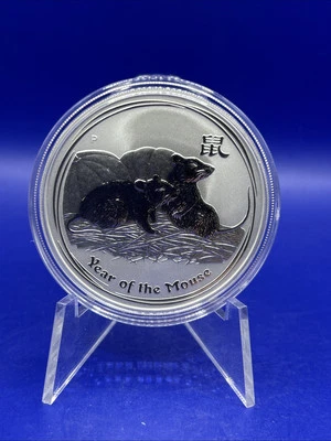 1 Dollar / 1 Unze Lunar II. Australien 2008-2019, Silbermünze 9999 - Bild 1 von 4