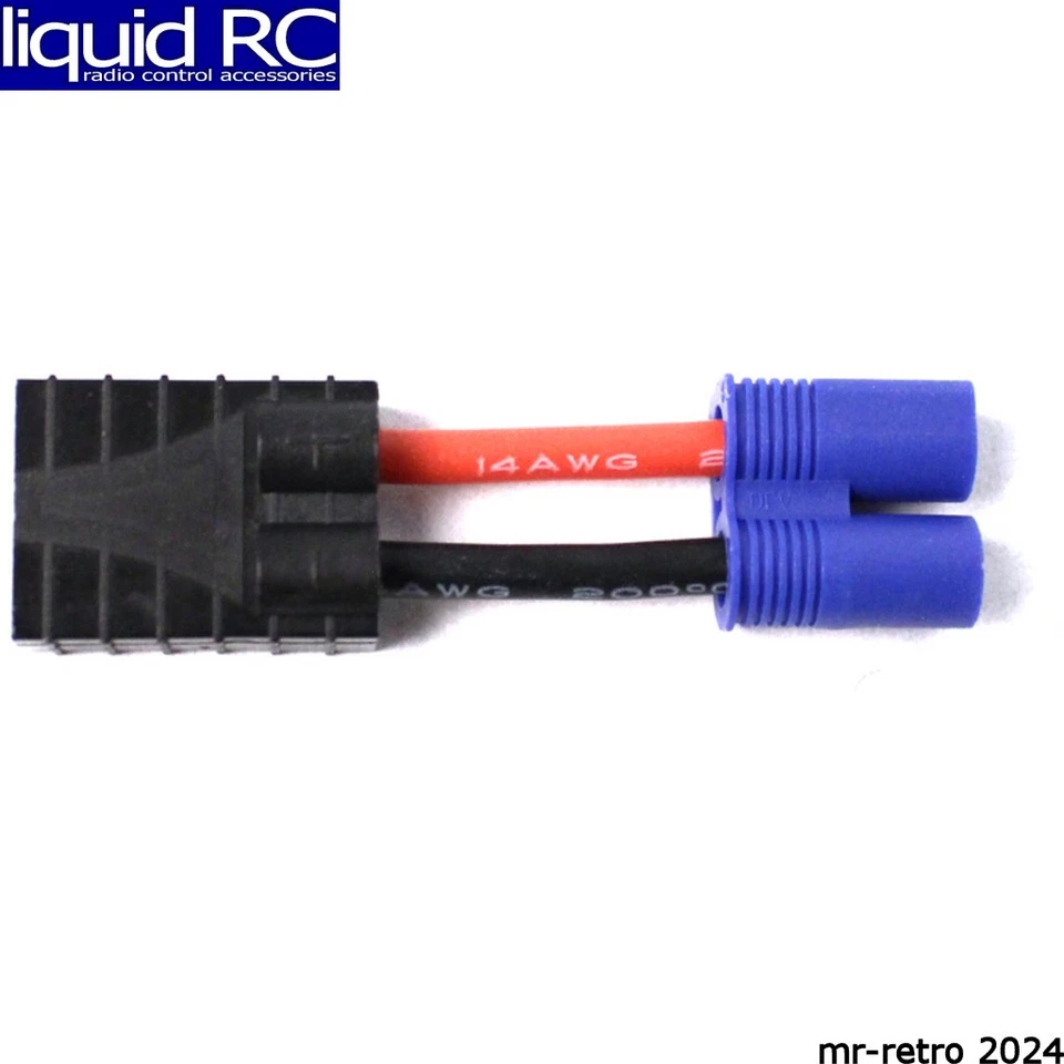 Racers Edge 1610 Battery / Esc Adapter: Female TRX to Male Ec3 - Image 1 of 1