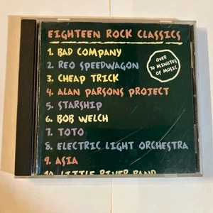 18 Rock Classics by Various Artists (CD, Jun-1994, Rhino (Label) - Imagen 1 de 3
