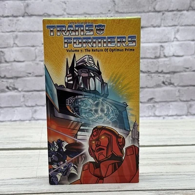 Transformers - Vol. 7: The Return of Optimus Prime (VHS, 2000) Great Condition - Image 1 of 3